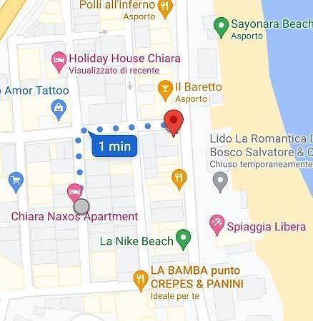 Chiara Naxos Apartment Джардини-Наксос Экстерьер фото